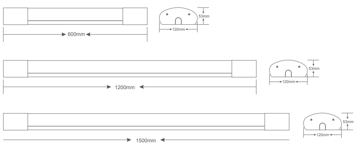 AU08 Slimline batten CCT version(图2)