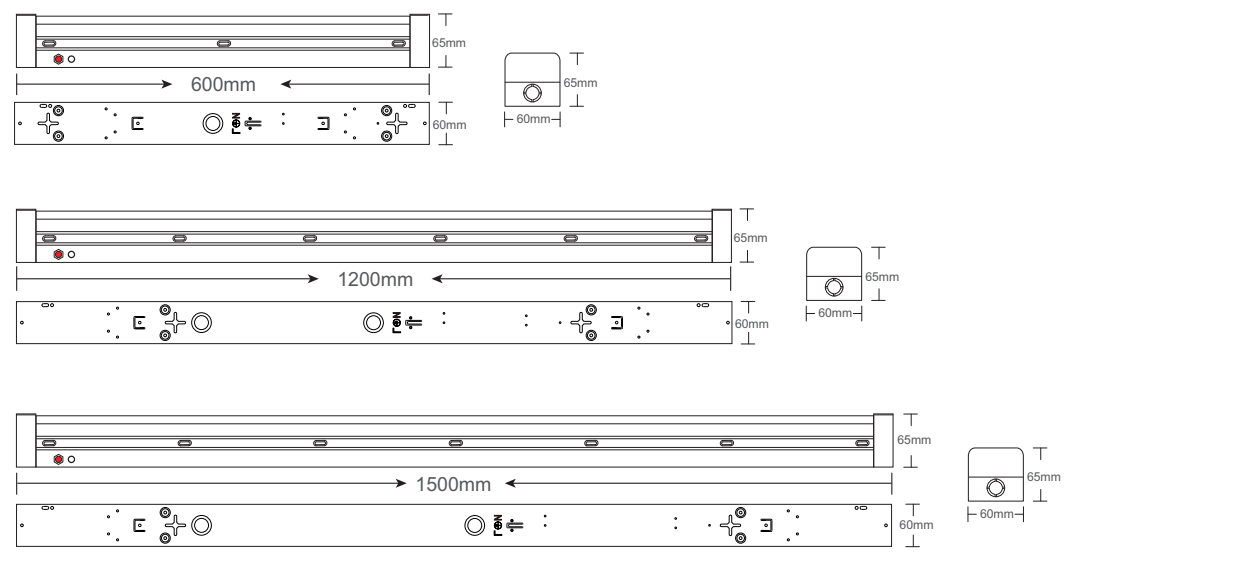 AU02 Maintained Emergency LED Batten(图2)